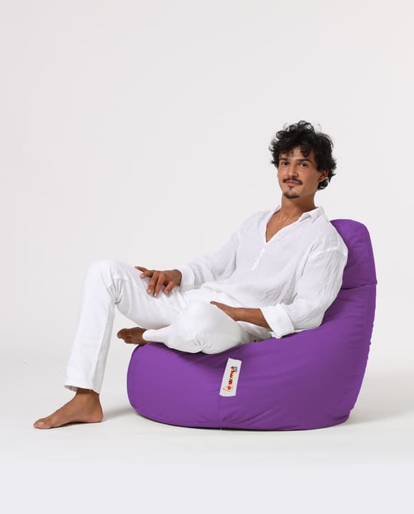 Garden Bean Bag Drop L - Lilla