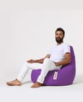 Miniatyrbilde 2 av 8: Garden Bean Bag Drop L - Lilla