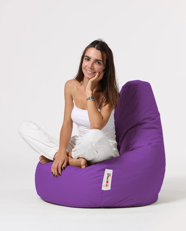 Garden Bean Bag Drop L - Lilla
