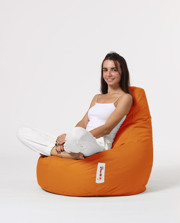 Garden Bean Bag Drop L - Orange