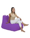 Miniatyrbilde 3 av 9: Garden Bean Bag Trendy Comfort Sengepuf - Lilla