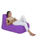 Miniatyrbilde 4 av 9: Garden Bean Bag Trendy Comfort Sengepuf - Lilla