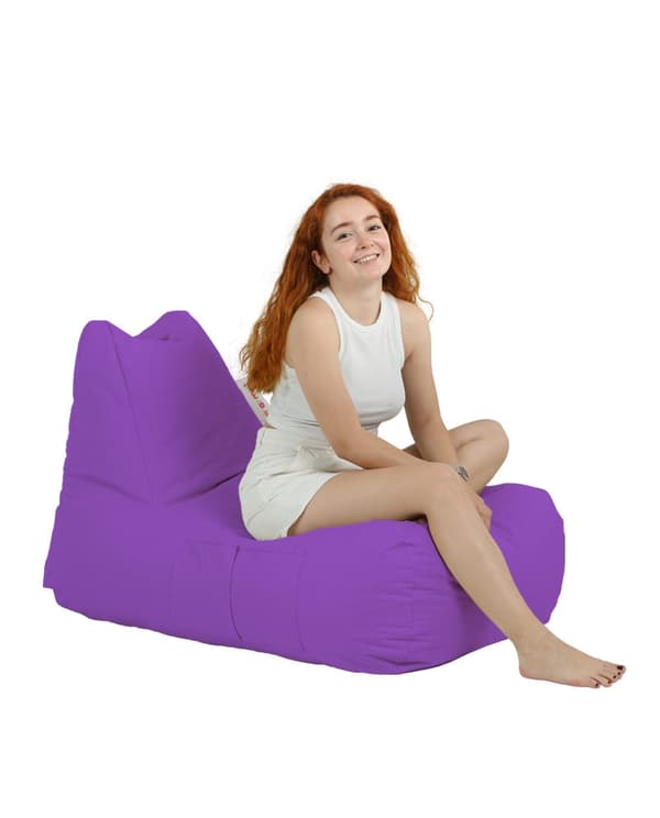 Garden Bean Bag Trendy Comfort Sengepuf - Lilla