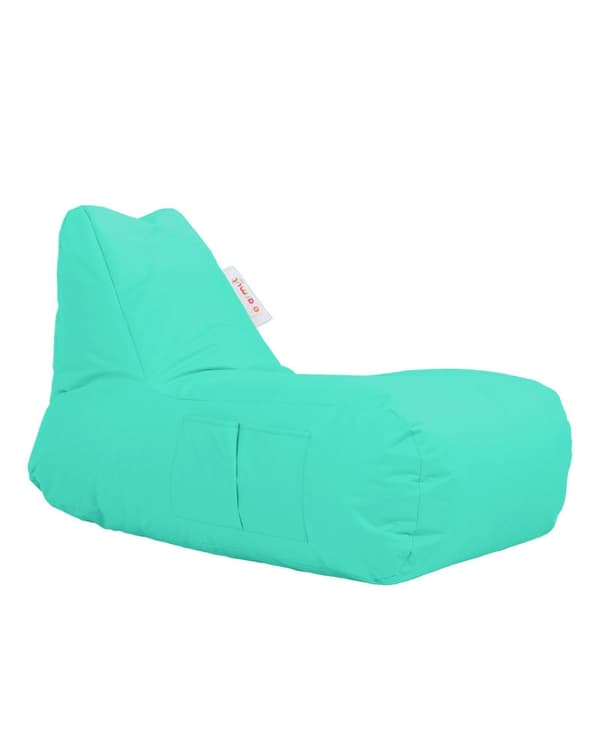 Garden Bean Bag Trendikäs Comfort Bed Pouf - turkoosi