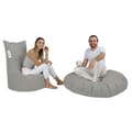 Miniatyrbilde 4 av 5: Garden Bean Bag Balina - Mørkegrå