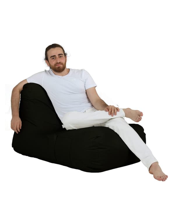 Garden Bean Bag Trendy Comfort Sengepuf - Sort