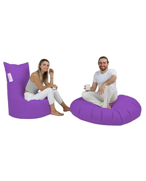 Garden Bean Bag Balina - Lilla