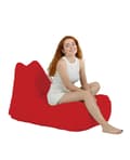 Miniatyrbilde 8 av 9: Garden Bean Bag Trendy Comfort Sengepuf - Rød