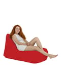 Miniatyrbilde 9 av 9: Garden Bean Bag Trendy Comfort Sengepuf - Rød
