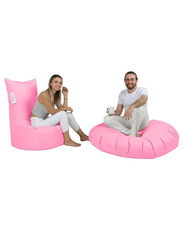 Garden Bean Bag Balina - Rosa