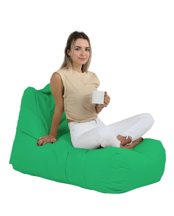 Garden Bean Bag Trendy Comfort Sengepuf - Grønn