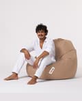 Miniatyrbilde 2 av 9: Garden Bean Bag Premium XXL - Mink v2