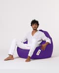 Miniatyrbilde 4 av 9: Garden Bean Bag Premium XXL - Lilla
