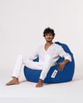 Miniatyrbilde 4 av 9: Garden Bean Bag Premium XXL - Blå