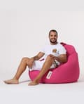 Miniatyrbilde 5 av 9: Garden Bean Bag Premium XXL - Rosa