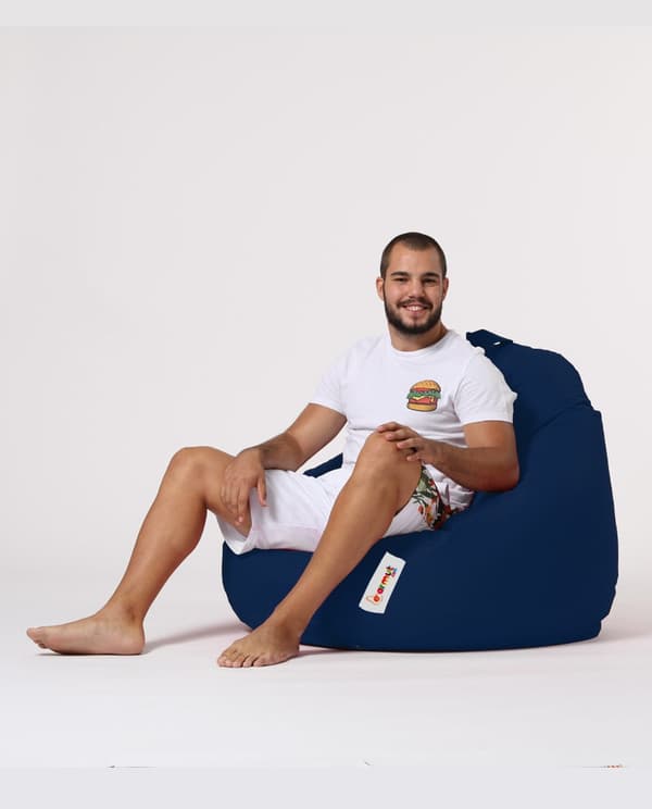 Garden Bean Bag Premium XXL - Mørkeblå