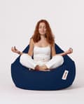 Miniatyrbilde 2 av 9: Garden Bean Bag Premium XXL - Mørkeblå