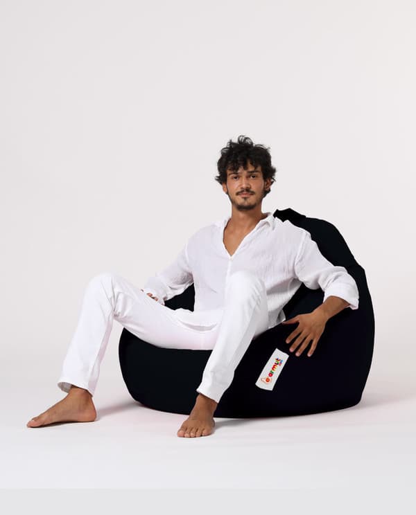 Garden Bean Bag Premium XXL - Svart