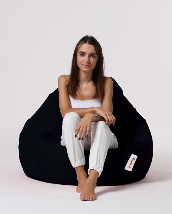 Garden Bean Bag Premium XXL - Svart