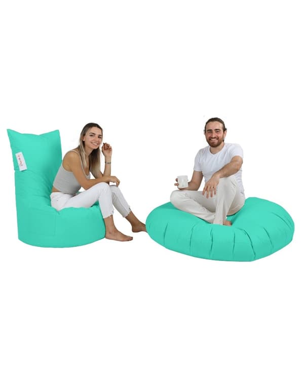 Garden Bean Bag Balina - Turkis