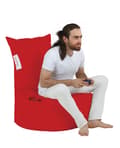 Miniatyrbild 2 av 6: Trädgård Bean Bag Balina - Röd