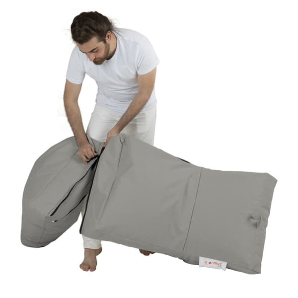 Garden Bean Bag Siesta Sovesofa Puff - Fume