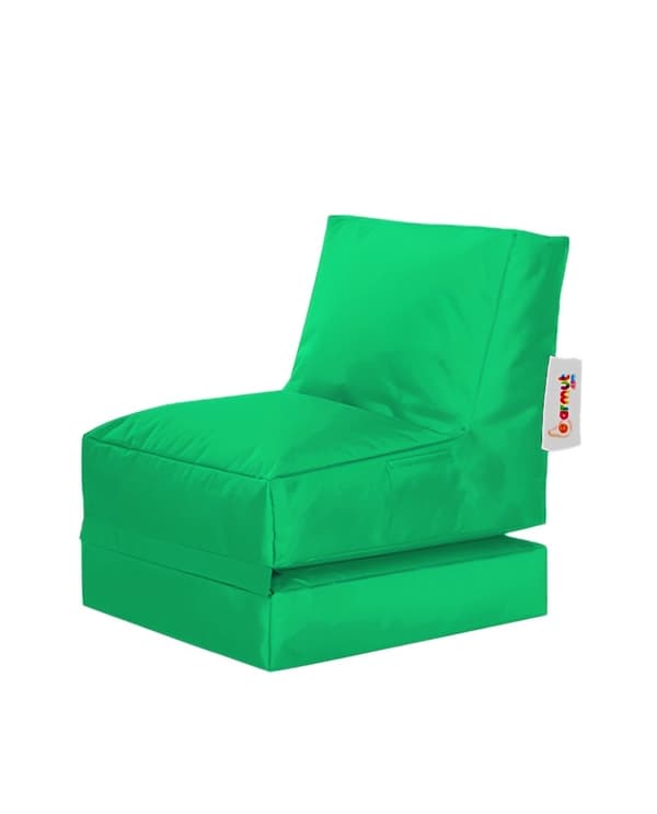 Garden Bean Bag Siesta Bäddsoffa Puff - Grön