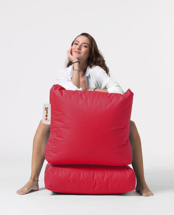 Garden Bean Bag Siesta Vuodesohvapussi - punainen