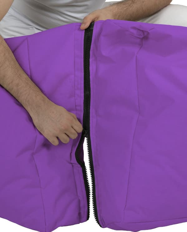 Garden Bean Bag Siesta Sovesofa Puff - Lilla