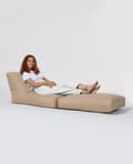 Pikkukuva 9 / 9: Garden Bean Bag Siesta Vuodesohva Pouf - Minkki