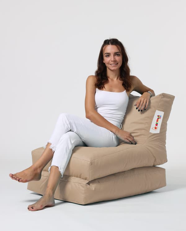 Garden Bean Bag Siesta Vuodesohva Pouf - Minkki
