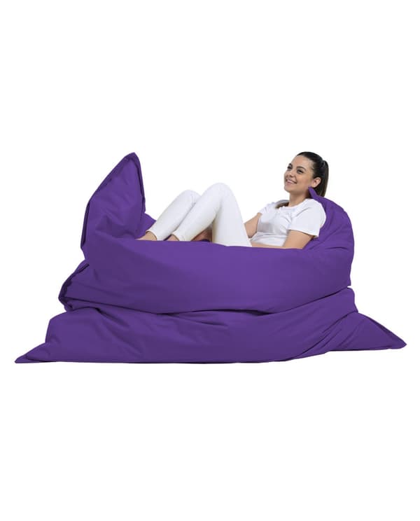 Garden Bean Bag Giant Cushion 140x180 - Lilla