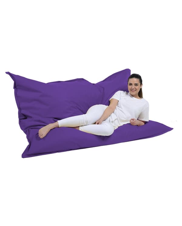 Garden Bean Bag Giant Cushion 140x180 - Lilla