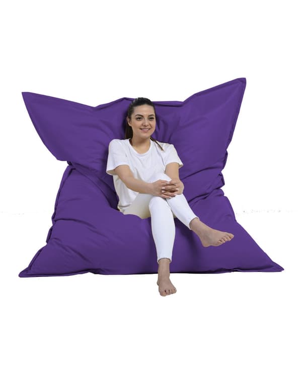 Garden Bean Bag Giant Cushion 140x180 - Lilla