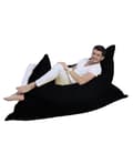 Miniatyrbilde 3 av 6: Garden Bean Bag Giant Cushion 140x180 - Svart