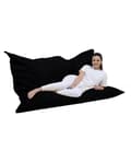 Miniatyrbilde 5 av 6: Garden Bean Bag Giant Cushion 140x180 - Svart