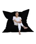 Miniatyrbilde 1 av 6: Garden Bean Bag Giant Cushion 140x180 - Svart