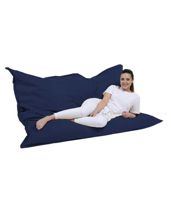 Garden Bean Bag Giant Cushion 140x180 - Mørkeblå