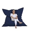 Miniatyrbilde 1 av 6: Garden Bean Bag Giant Cushion 140x180 - Mørkeblå