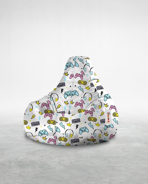 Bean Bag Spillekonsol - Sort