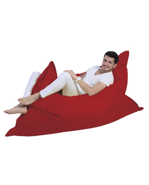 Garden Bean Bag Giant Cushion 140x180 - punainen