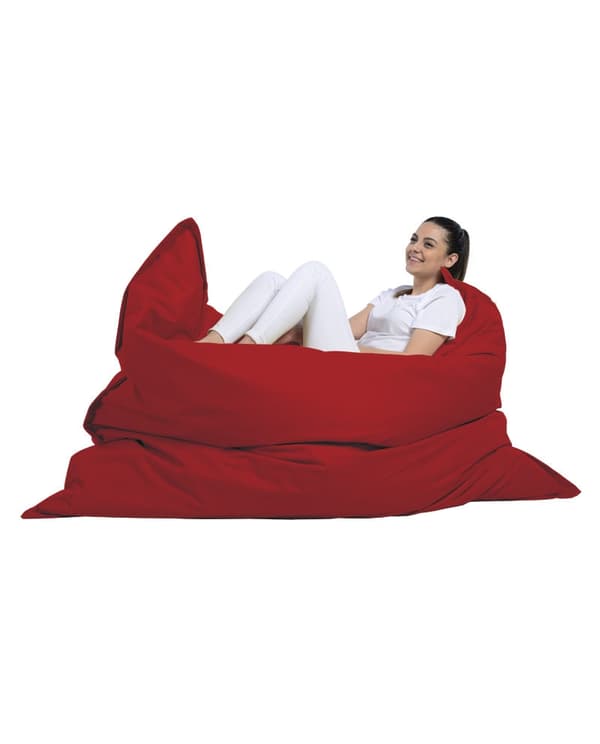 Garden Bean Bag Giant Cushion 140x180 - punainen
