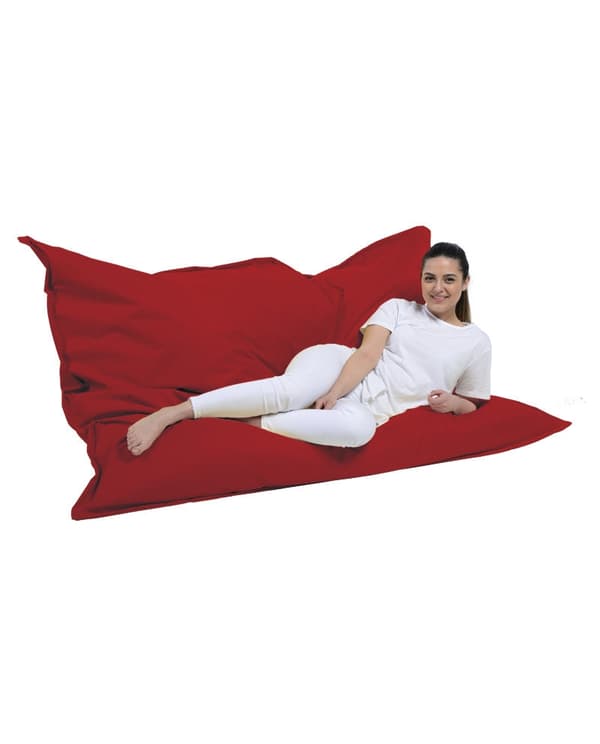 Garden Bean Bag Giant Cushion 140x180 - punainen