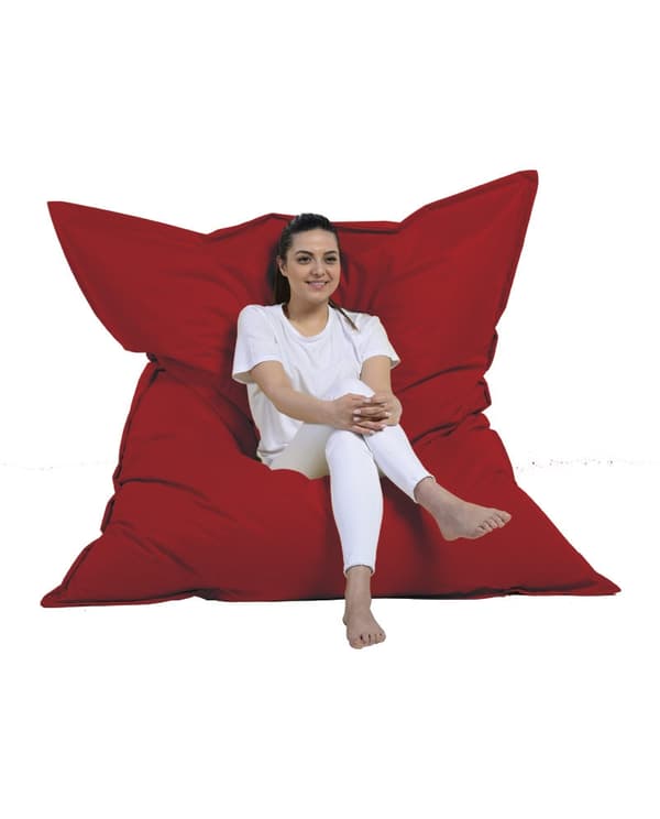 Garden Bean Bag Giant Cushion 140x180 - punainen