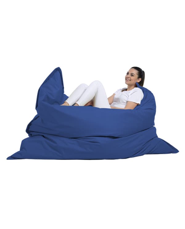 Garden Bean Bag Giant Cushion 140x180 - Blå