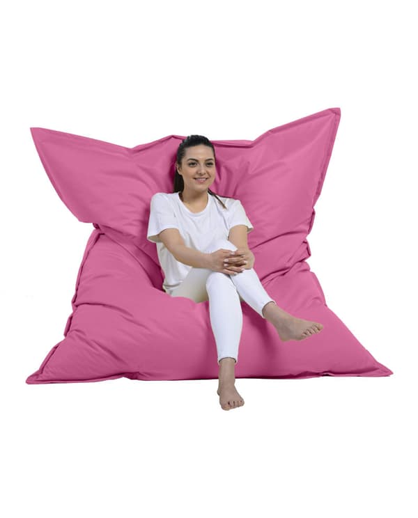 Garden Bean Bag Giant Cushion 140x180 - Rosa