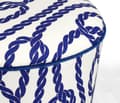 Pikkukuva 3 / 4: Pouffe Cunda v2 - sininen, valkoinen