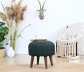 Miniatyrbild 3 av 3: Pouffe Deff - Grå, Grön
