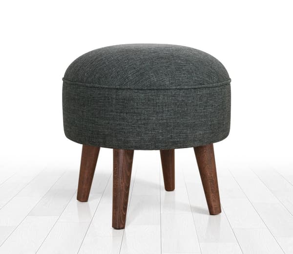 Pouffe Deff - Grå, Grön