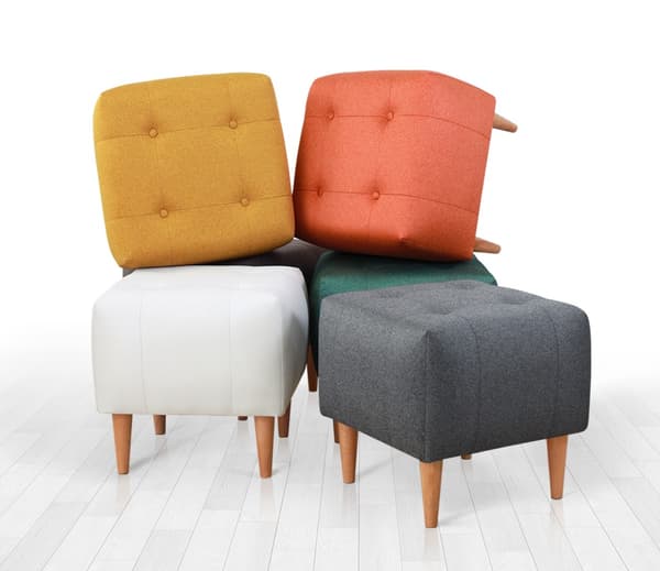 Pouffe Tomp - kultaa
